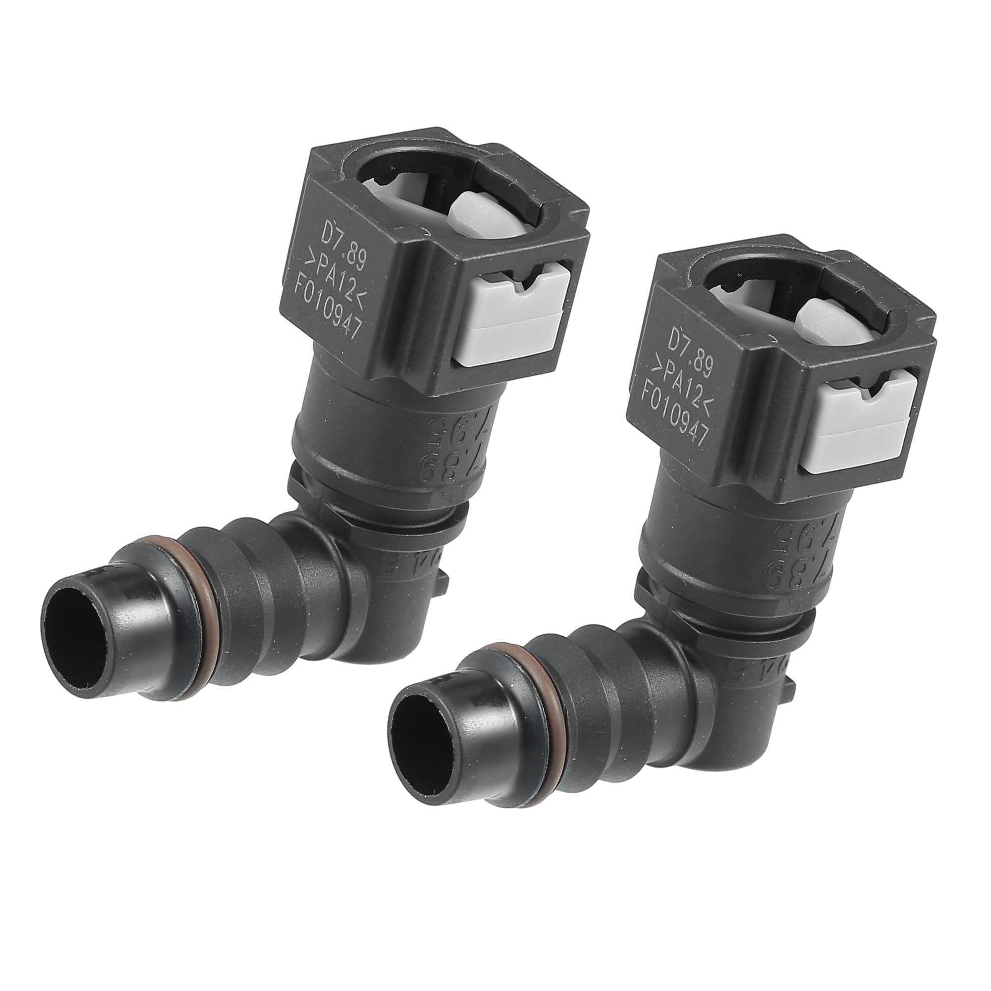 Raccords de tuyau de carburant en nylon adaptateur cannelé pour durite essence auto