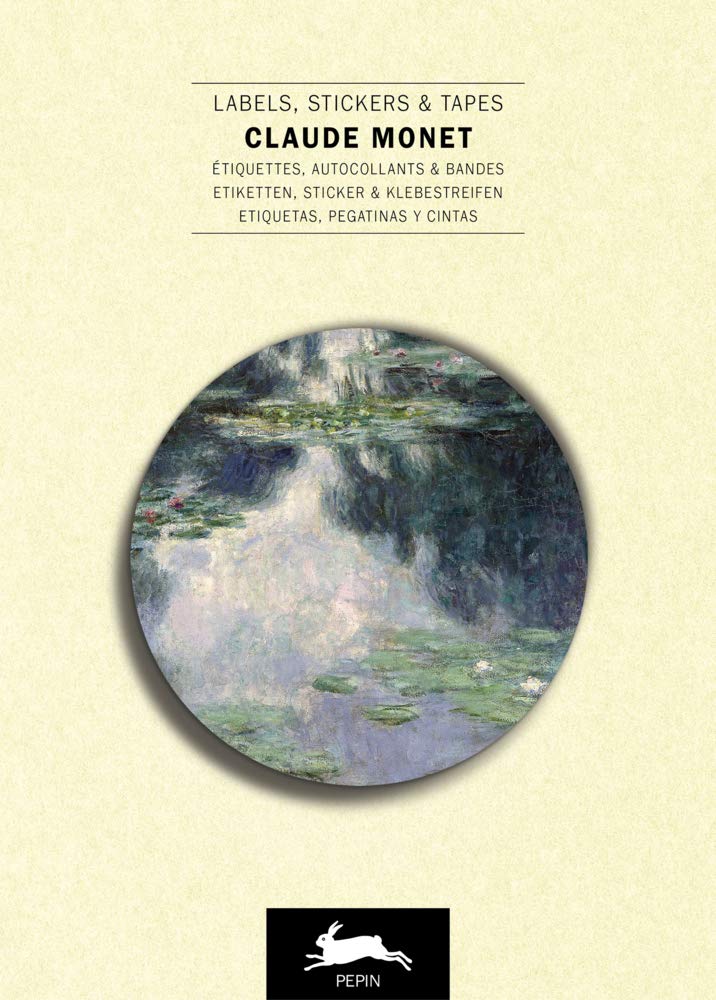 Claude Monet: Label & Sticker Book (Multilingual Edition)