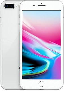 Apple iPhone 8 Plus, GSM Unlocked, 256GB - Silver (Renewed)