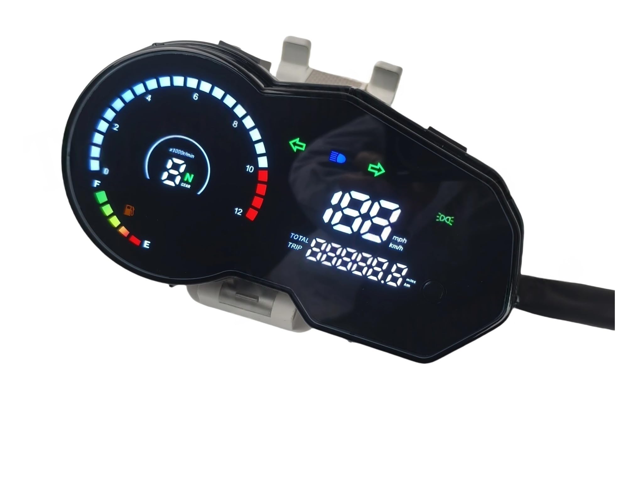 Tachimetro Digitale Motocicletta Contachilometri Digitale Per Moto Robinson Per Italika 150Z 150SZ 170Z 2025 199 Km/h Tachimetro Cruscotto