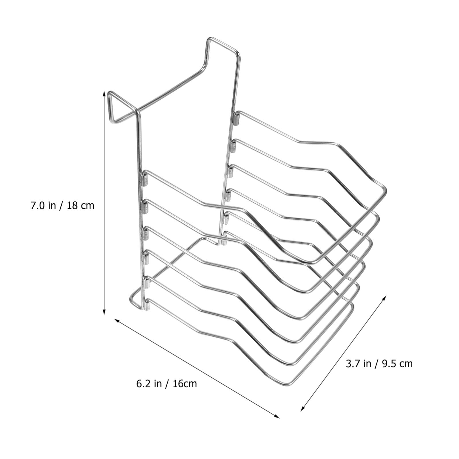 CLISPEED Divisore per Bistecche: Separatore Sous Vide in Acciaio Inox Accessori per Grigliate per Staccabile Regolabile per Portabistecca