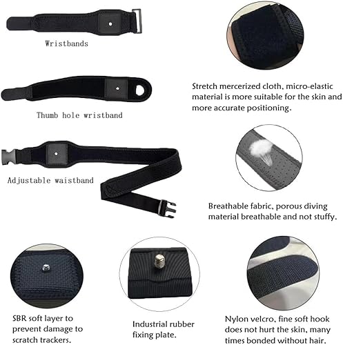 Miniatura 4 de HTC Vive Full Body Tracker Strap, Tracker Fixed Strap, Waist Belt, Hand and Foot Strap, 1 for Virtual Reality, 2 Hand Bowl Straps,2 Palm Strap