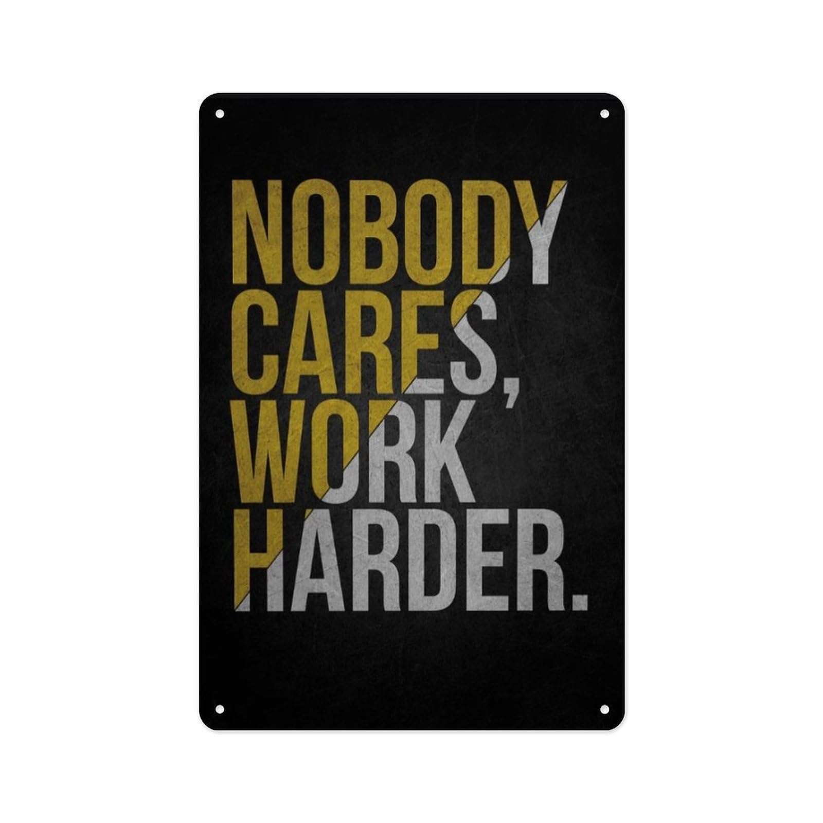 MCQWOMFQAK Grind Now Shine Later Motivational Quote On Vintage Tin Sign Hard Work Pay Off Inspirational Saying For Office Wall Art And Decor 8 X 12 in