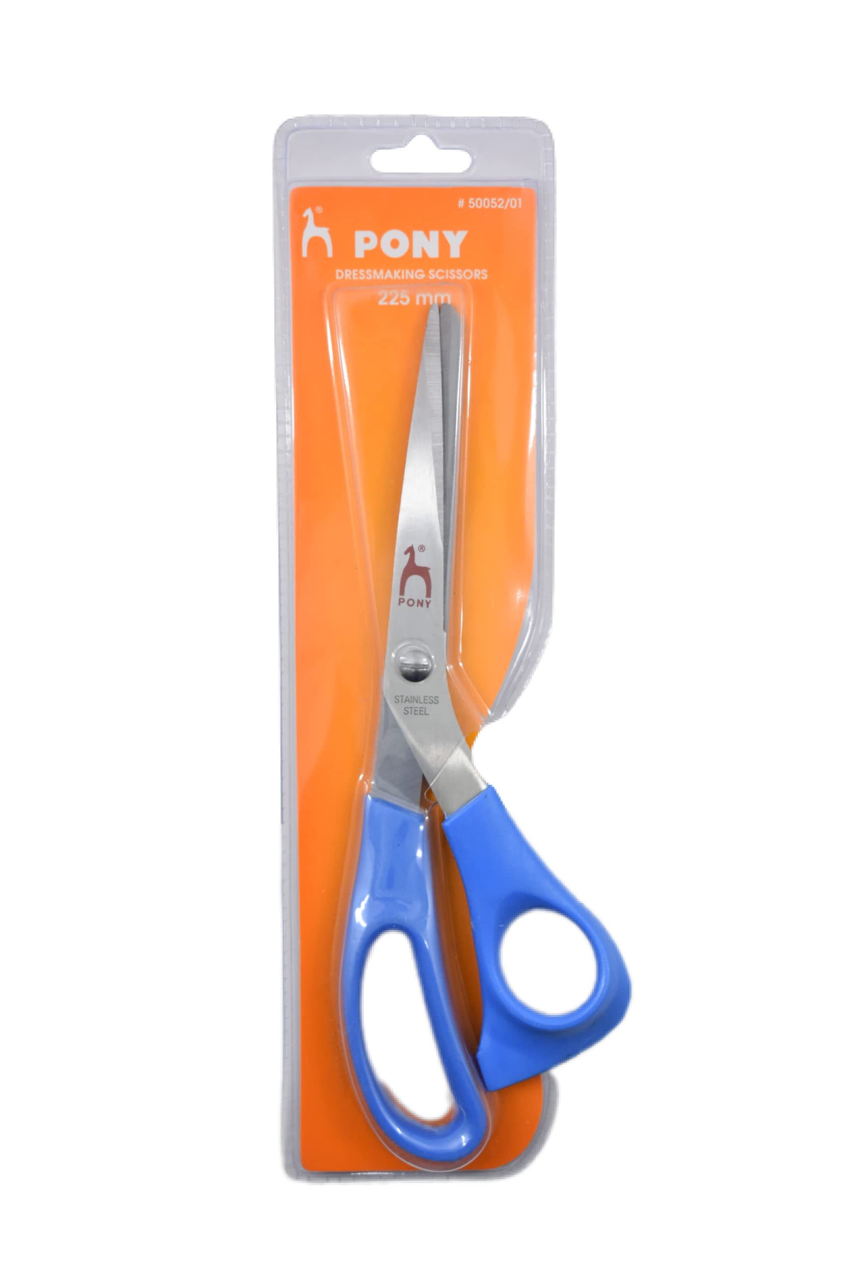 HUNNY- BUCNH® Premium Pony Dressmaking Stainless Steel Scissor (225 MM) With Blister Pack For Cutting Paper, Plastic Bags, Burlap, Tape, Hair, Cloth, Arts & Craft Material(Pack Of 1)-image-21