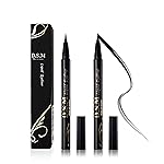 Waterproof Liquid Eyeliner Long Lasting&Smudgeproof Eye Liner 2 Packs Precise Eyeliner Pen for All Day with Slim Tip, Black, by SEILANC