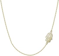 Vista 1 de EVER FAITH Gargantilla de plata de ley 925 con cadena ajustable para mujer