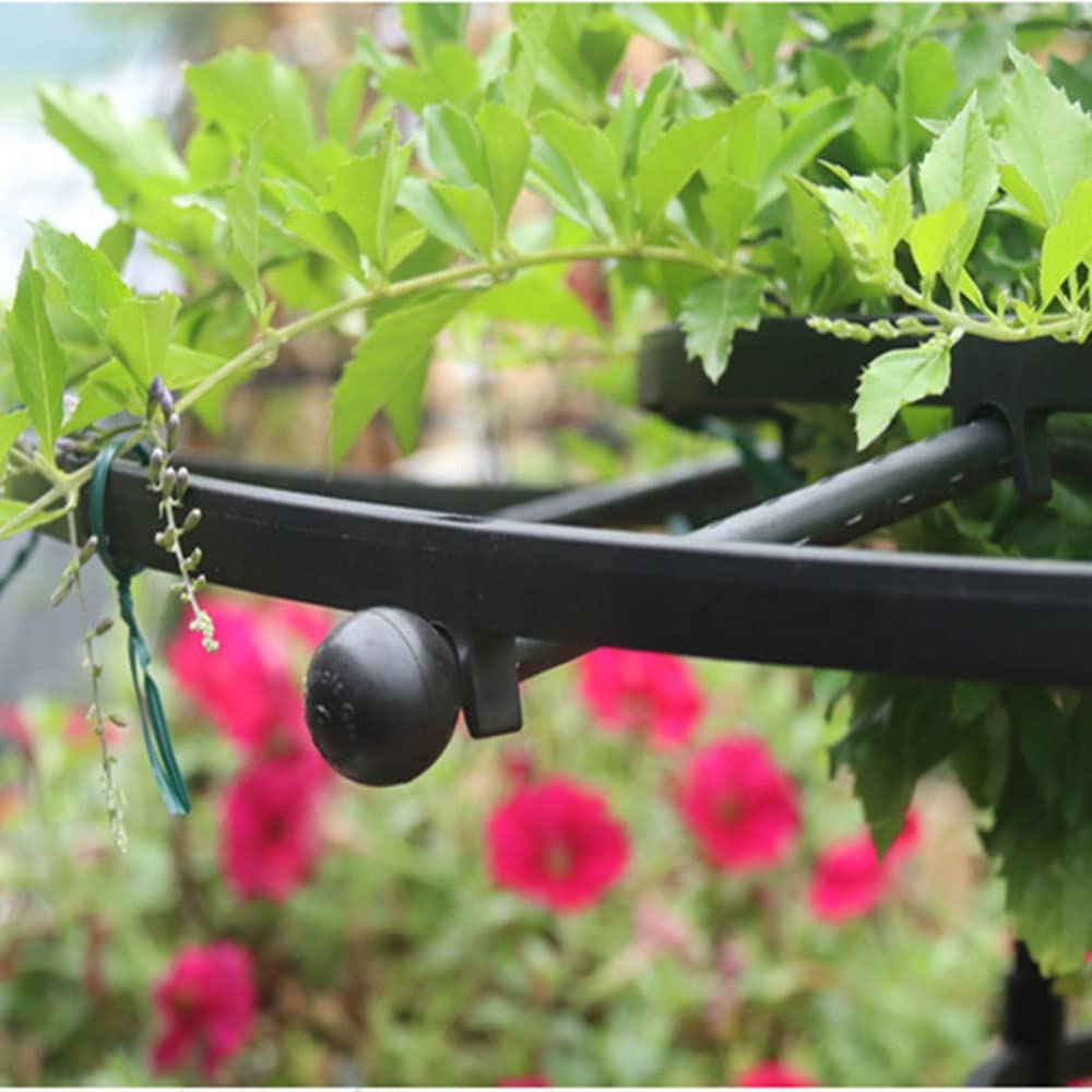 Obélisque de jardin porte - plantes d'escalade en plein air 90cm 120cm 150cm 180cm 210cm | porte - raisins de jardin ombrelle robuste, tomate, pois | cage de soutien floral ( Size : 210cm/6.9ft )
