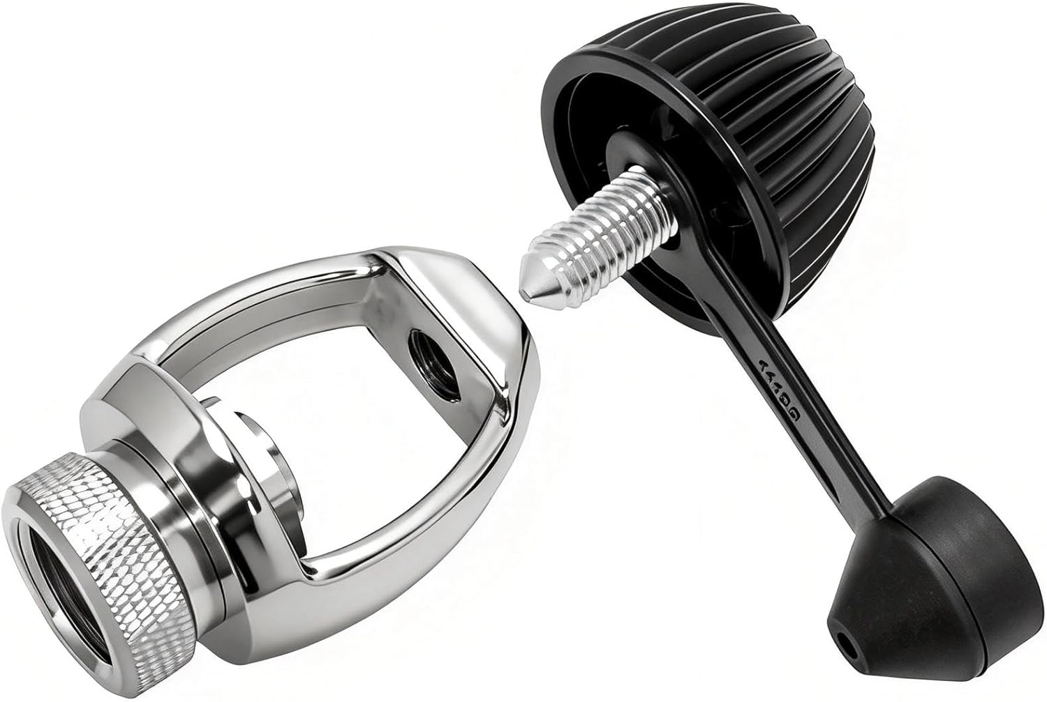 Din to Yoke First Stage Adapter Din to Yoke Adapter for Scuba Diving First Stage Converter and Regulator Conversion 250Bar 3300PSI Diving Regulator Adapters Scuba Adapters with Two Pieces Dust Cap