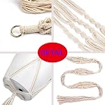 ELANE 2PCS 3-Tier 70" Macrame Plant Hangers Basket Plant Hanger Indoor Outdoor Hanging Plant Holder for Stand Flower Pots Decorations