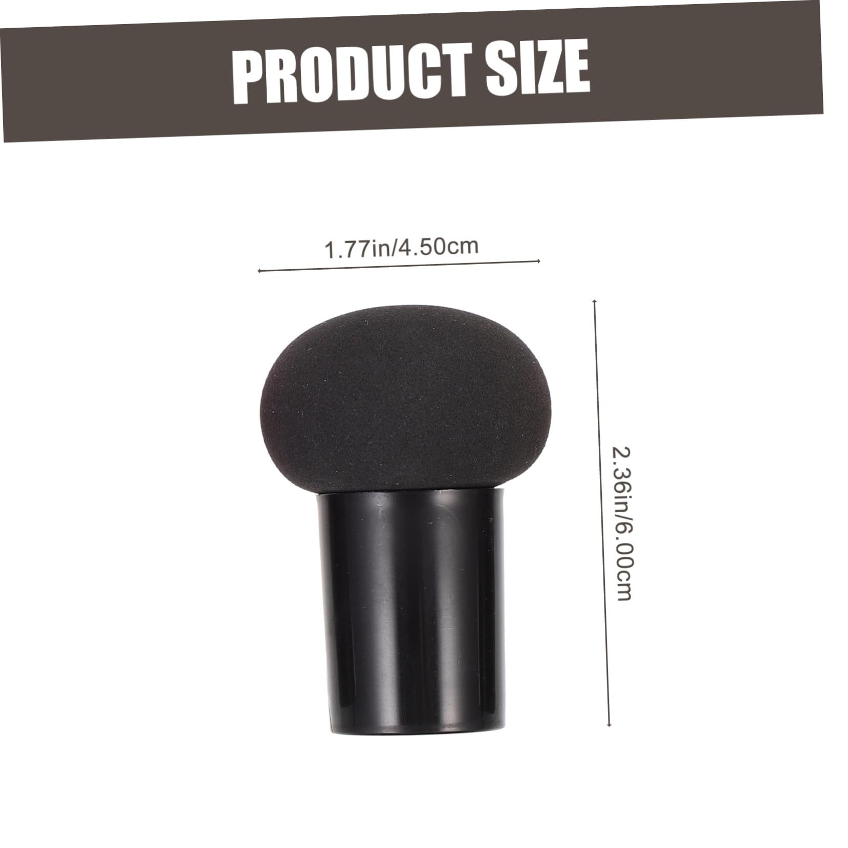 VICASKY 8Pcs Makeup Blending Sponge Mushroom Head Powder for Liquid and Powder Application for Foundation Concealer and Blush Easy to Carry and Use