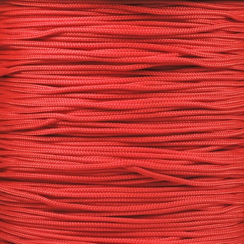 West Coast Paracord 95 Paracord - Lightweight and Ideal for Sewing, Beading, Weaving (Scarlet Red, 250 Feet) — image 1