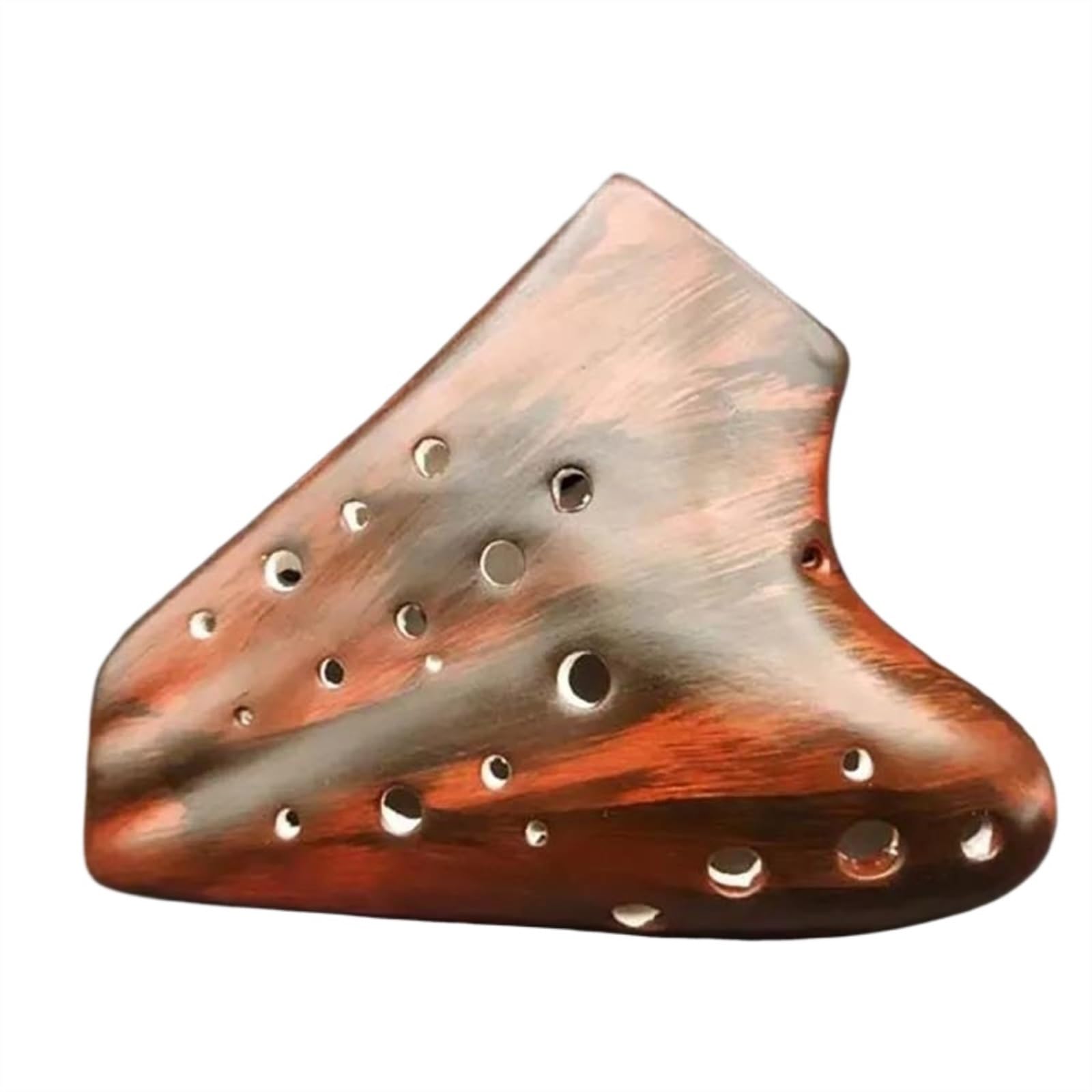 Ocarina Tripla Tono Alto C Ocarine In Ceramica Strumenti Musicali Professionali Offerte Accessori Ocarina Di Strumenti (Color : 2)