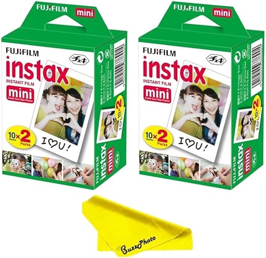 Fujifilm Instax Mini Instant Camera Film, Multipack (2 Twin-Pack)