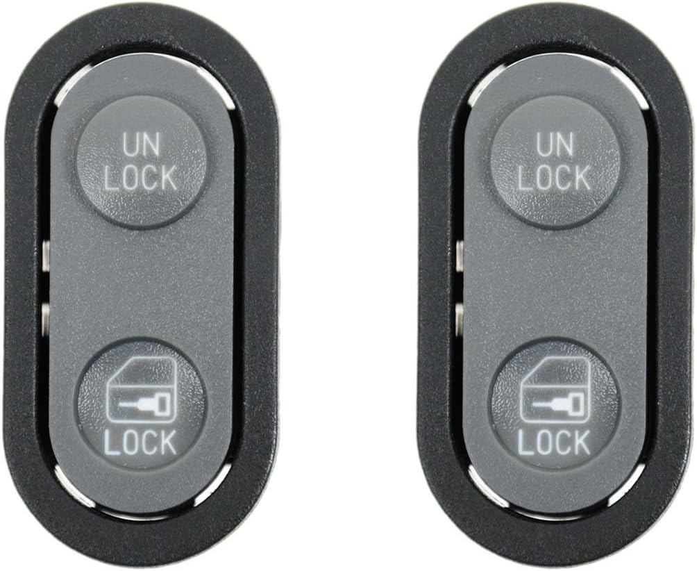 TRQ Power Door Lock Switch Compatible with 1990-1994 Chevrolet C1500 C2500 C3500 K1500 K2500 K3500 GMC