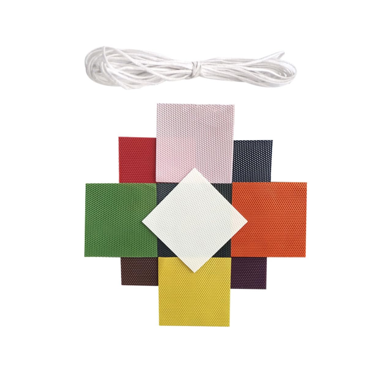 SEWACC Juego de 10 Piezas para Hacer Velas Aromáticas Cilíndricas de Cera de Abeja con Núcleo de Algodón, Ideal para Adornos de Escritorio y Uso en Banquetes Color Aleatorio