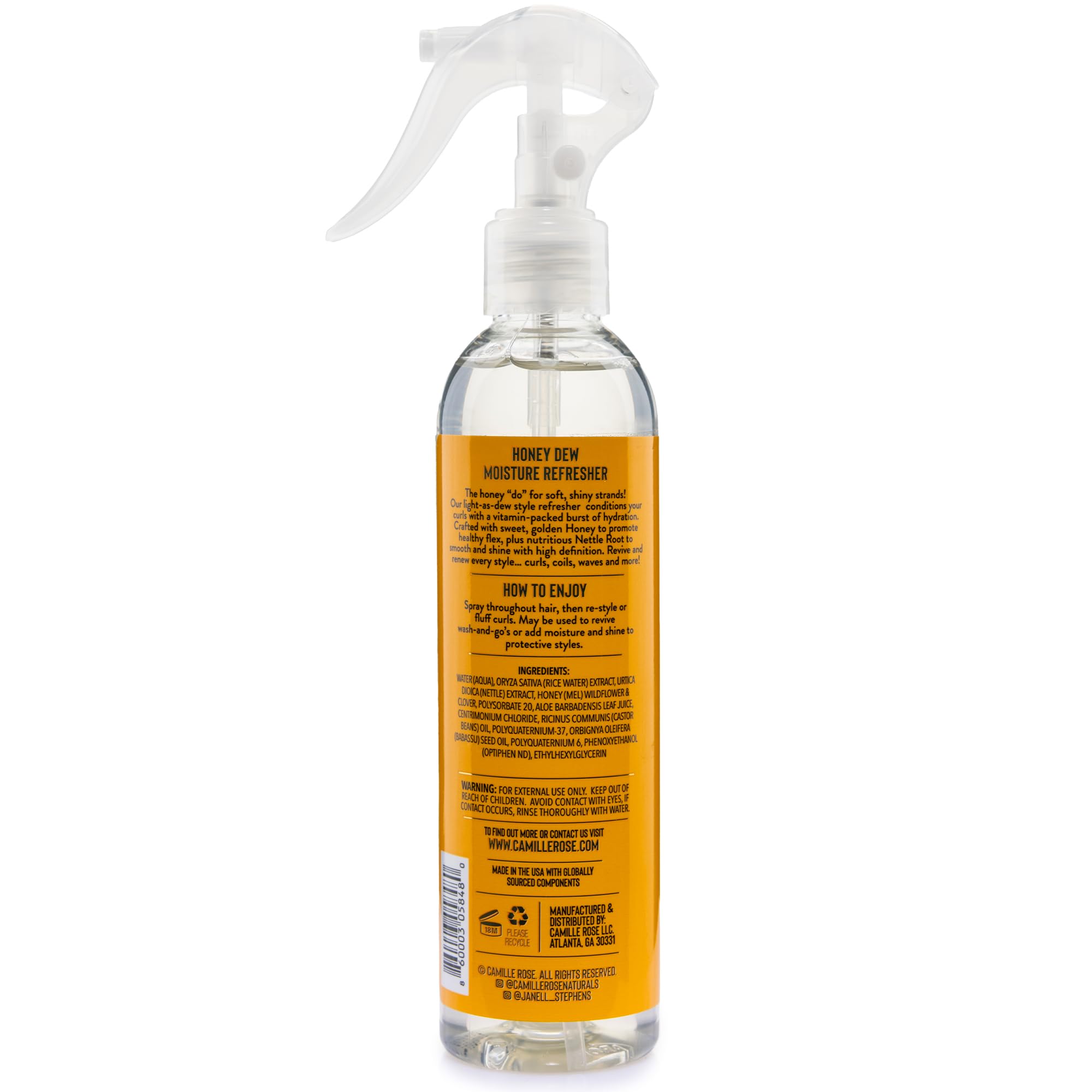 Spray hydratant - honey dew refresher