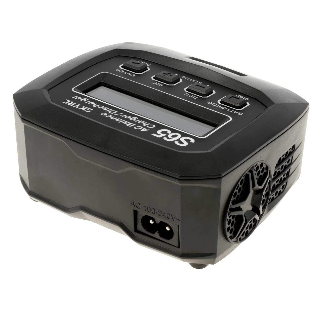 SKYRC S65 Chargeur Multifonction de modélisme 6 A Li-polymère, LiFePO, Li-ION, LiHV, NiMH, NiCd, Plomb