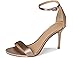 Lauren Ralph Lauren Allie Pave-Buckle Satin Sandals - Front View