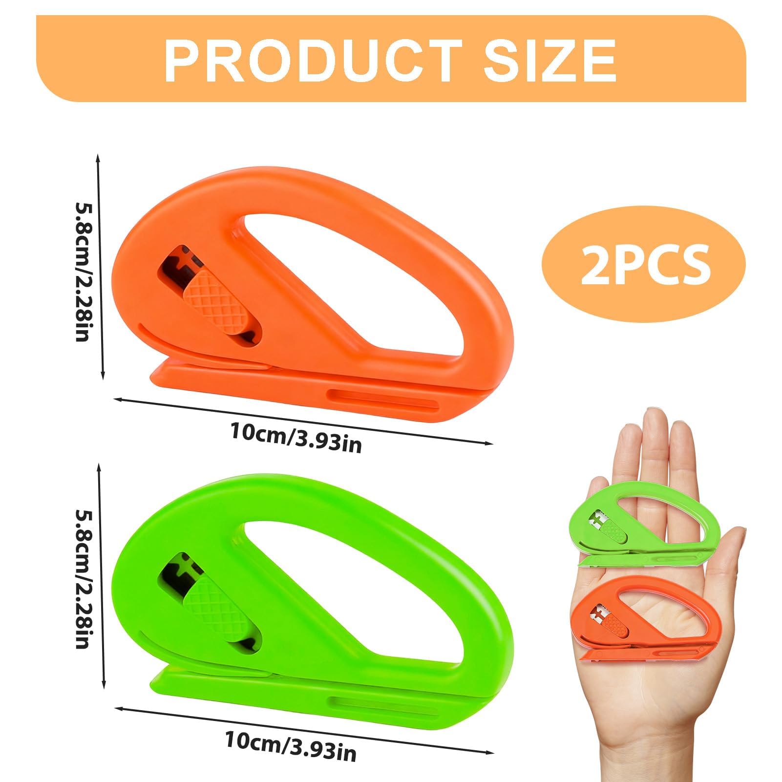 Coupe-papier d'emballage coulissant, Cutter cadeau pour rouleaux de papier plastique