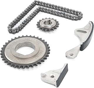 Timing Chain Kit Fit 95-00 for Chrysler Cirrus, 01-10 PT Cruiser, 96-06 Sebring, 96-07 for Dodge Caravan, 03-05 Neon, 95-06 Stratus, 02-05 for Jeep Liberty, 96-00 for Plymouth Breeze& Voyager