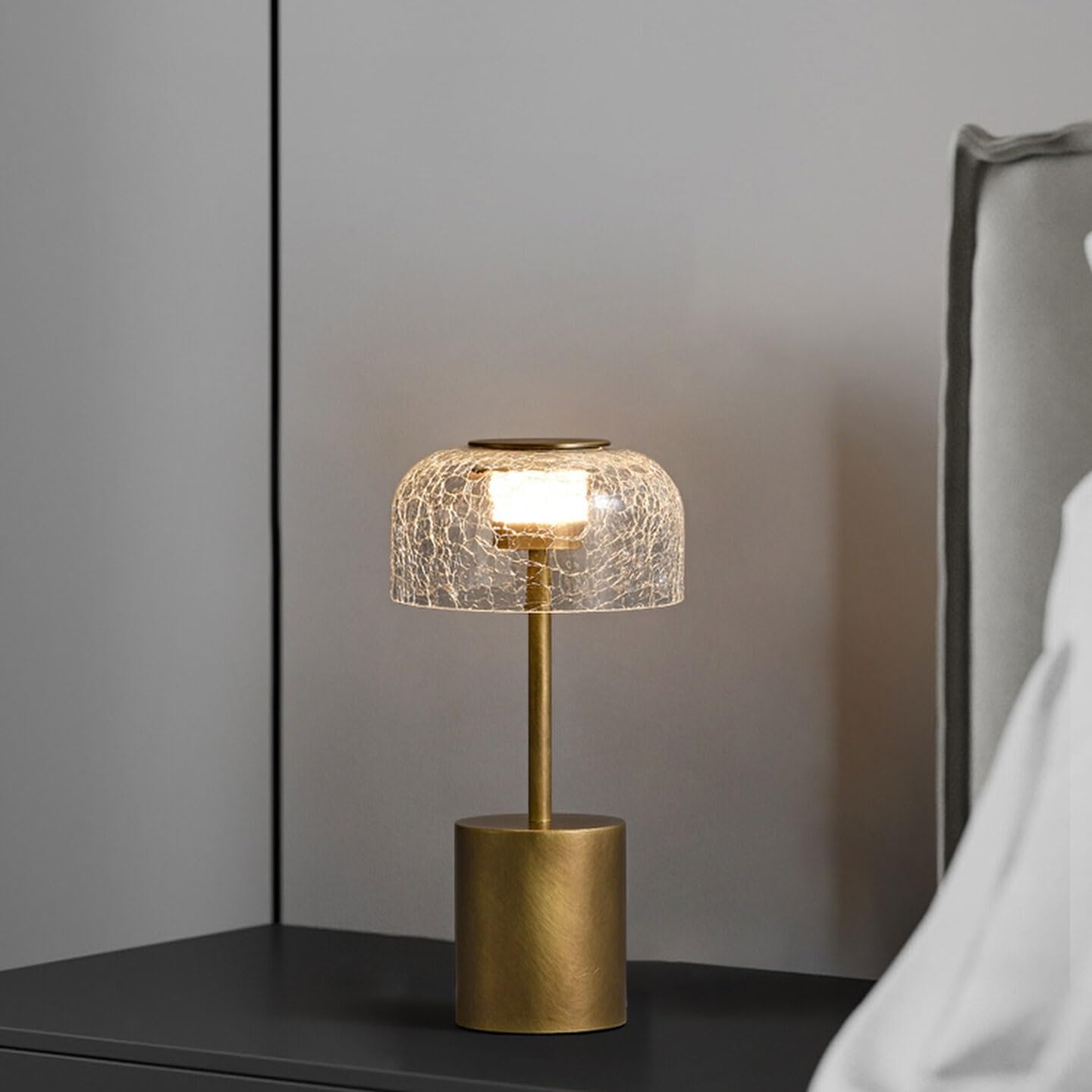 Lampka biurkowa Lampka nocna do sypialni, prosta, spersonalizowana, gabinetu, salonu, mała Lampka nocna