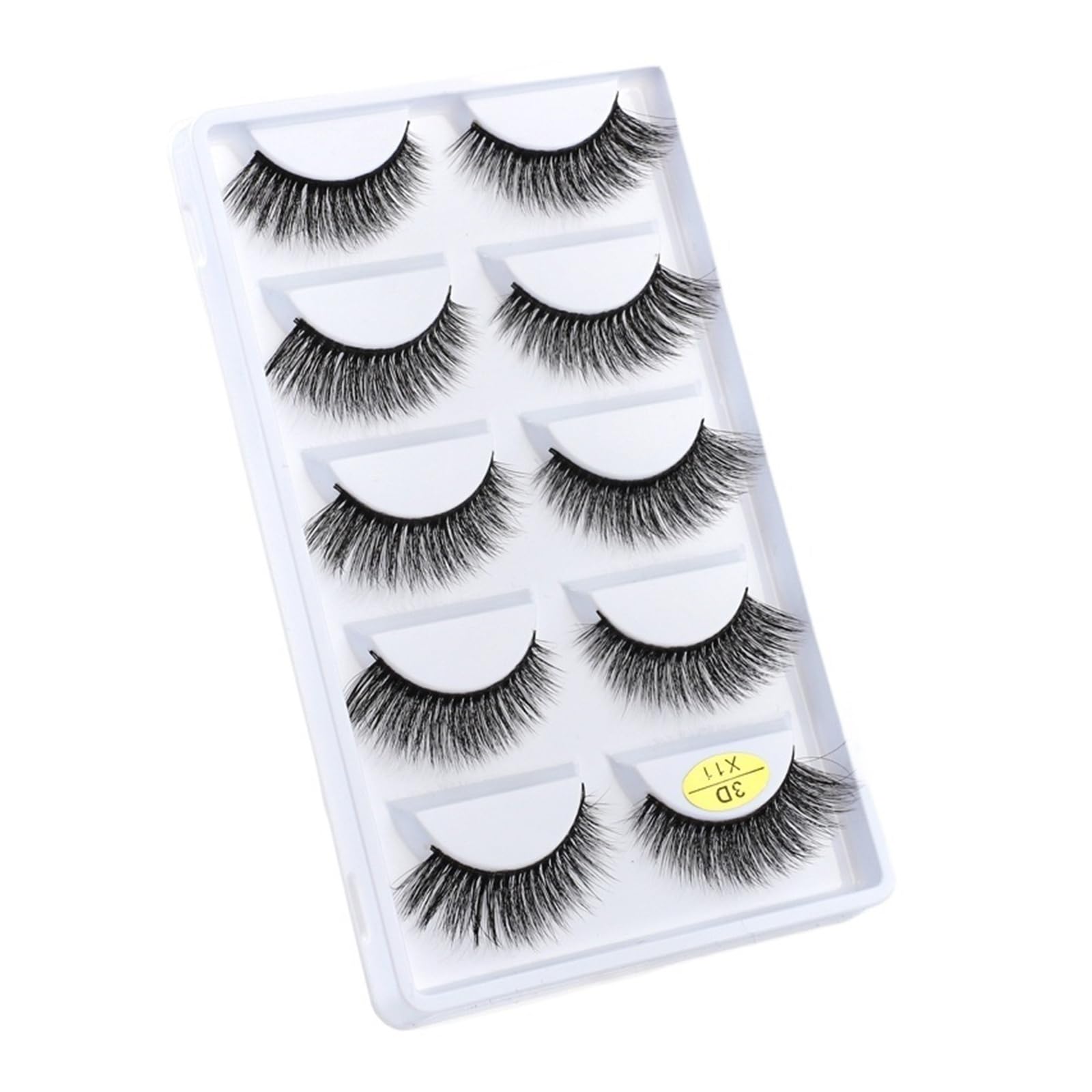 UAMOU Mink Eyelashes 10 50 100 Boxes Wispy 3D Mink Lashes Makeup Natural Long Volume False Eyelashes Bulk