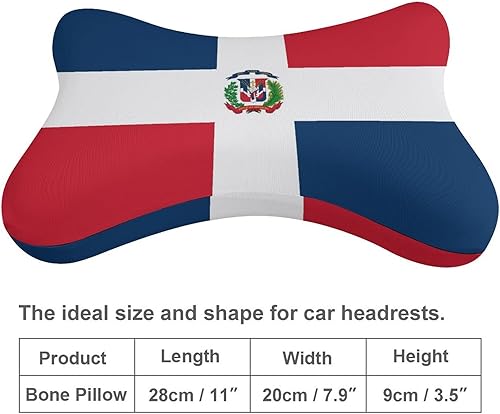 Miniatura 3 de Almohada para reposacabezas para asiento de automóvil, 2 almohadas de espuma viscoelástica para aliviar el dolor de cuello, compatible con la