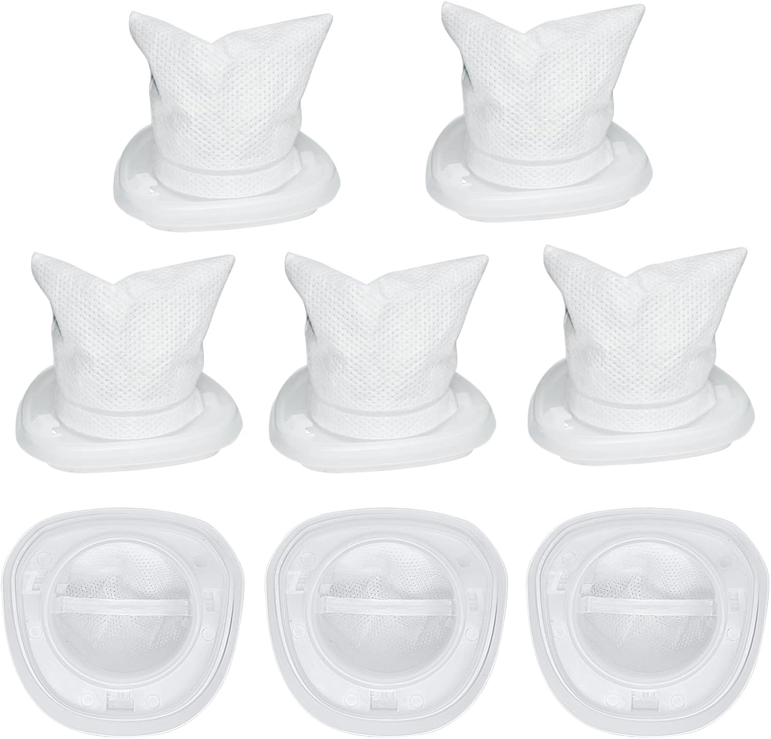 Dcmary HNVCF10 Vacuum Filter Replacement Compatible with Black and