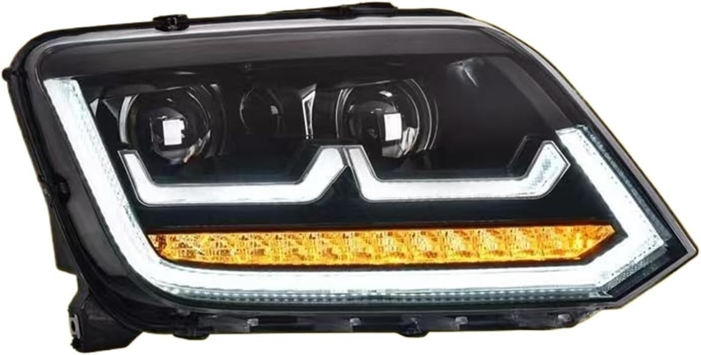 Compatible For VW AMAROK 2010-2022 Headlight Car LED 12V Running DRL Xenon Lens Hid Car Accessories