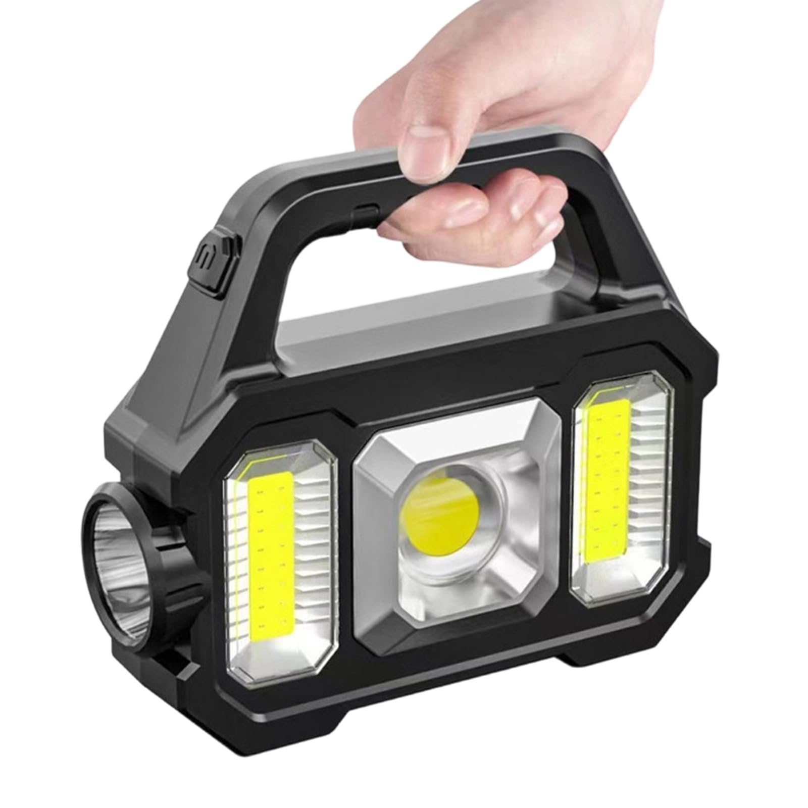 Solar LED Work Light with Reverse Charging Feature for Construction Site and Outdoor Exploration Crisis Power Institution Light