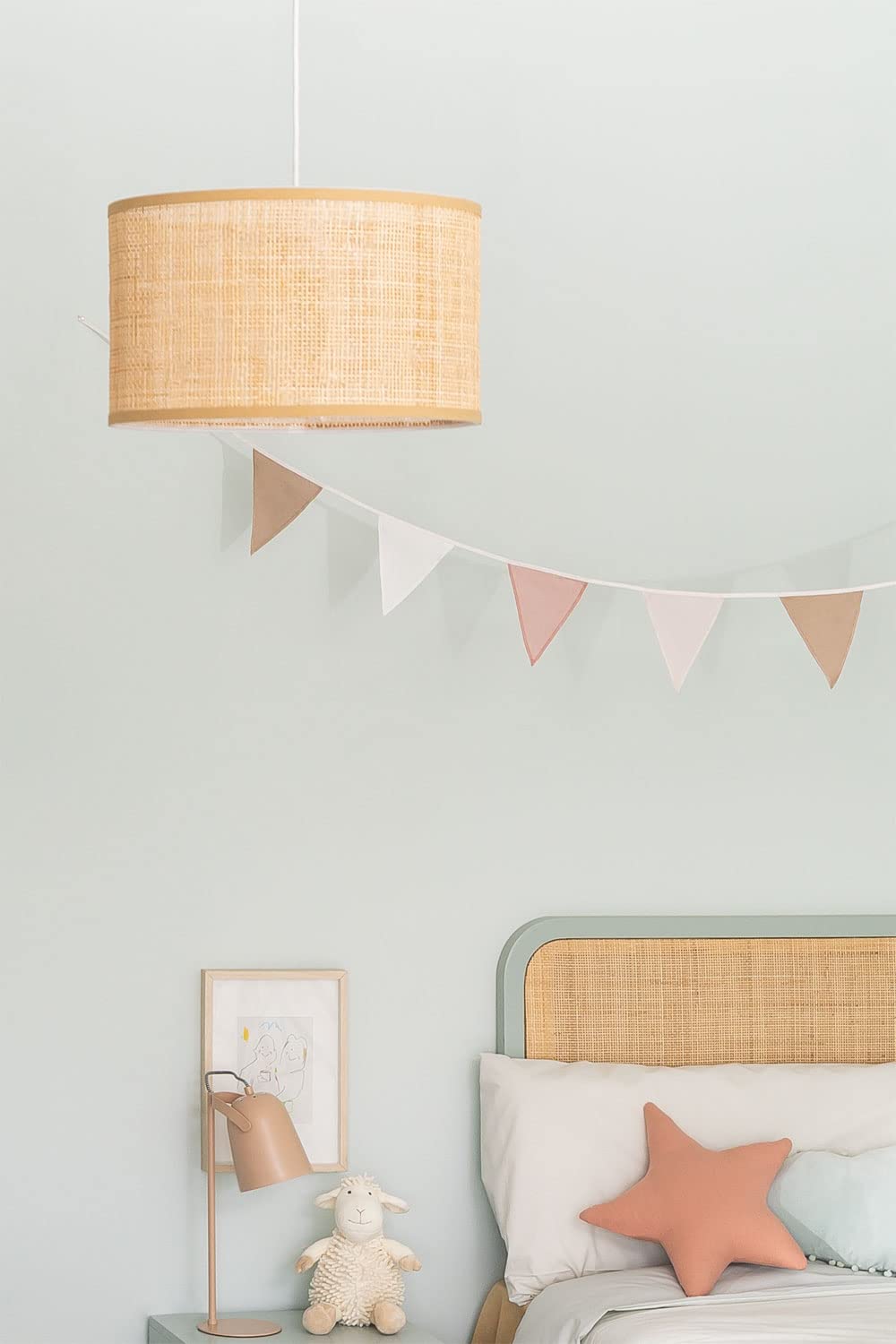 SKLUM Lampada da soffitto in rattan Ytse -
