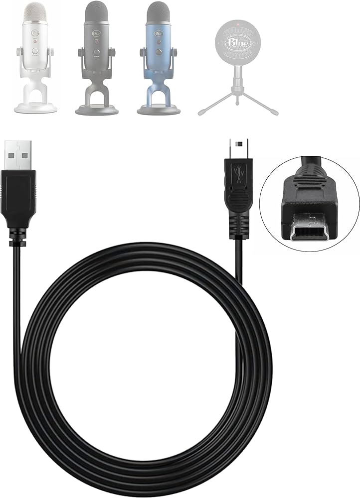 Amazon.com: FCD TRUST 2.6ft for Blue Yeti Microphone Cord