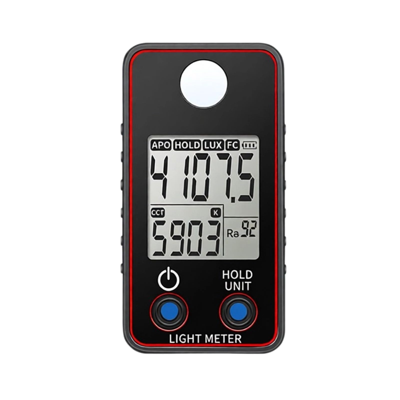 Misuratore di temperatura di colore ad alta precisione di illuminamento Meter 0.5-300000LUX LED Illuminazione Misuratore di Test di Luminanza Fotografica Dispositivo di Misura
