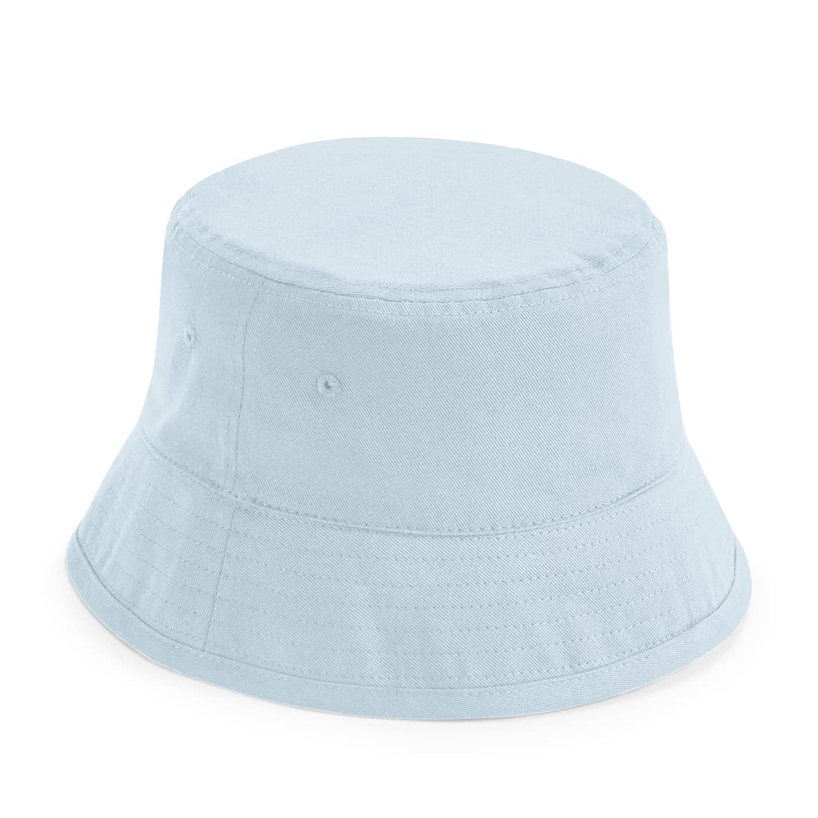 Beechfield B90B Junior Organic Cotton Bucket Hat - Powder Blue S/M