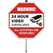 24 Saat Video G zetim  areti - T m Aktiviteler Video Kamera  areti ile  zlenir - CCTV Video G zetim  aretleri - G venlik Uyar s  Ev  letmesi i in Al minyum G venlik  areti K rm z