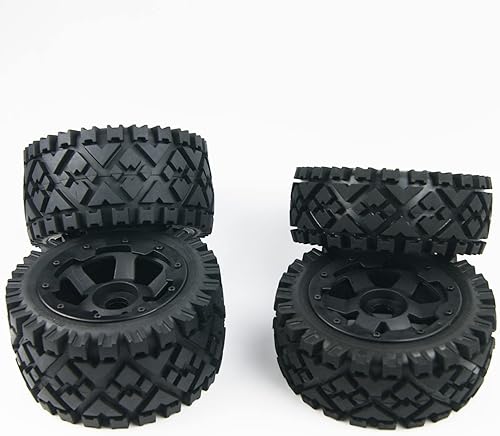 TITRACING Rueda de neumático todo terreno delantera trasera para 1/5 HPI ROVAN KingMotor KM BAJA 5B SS