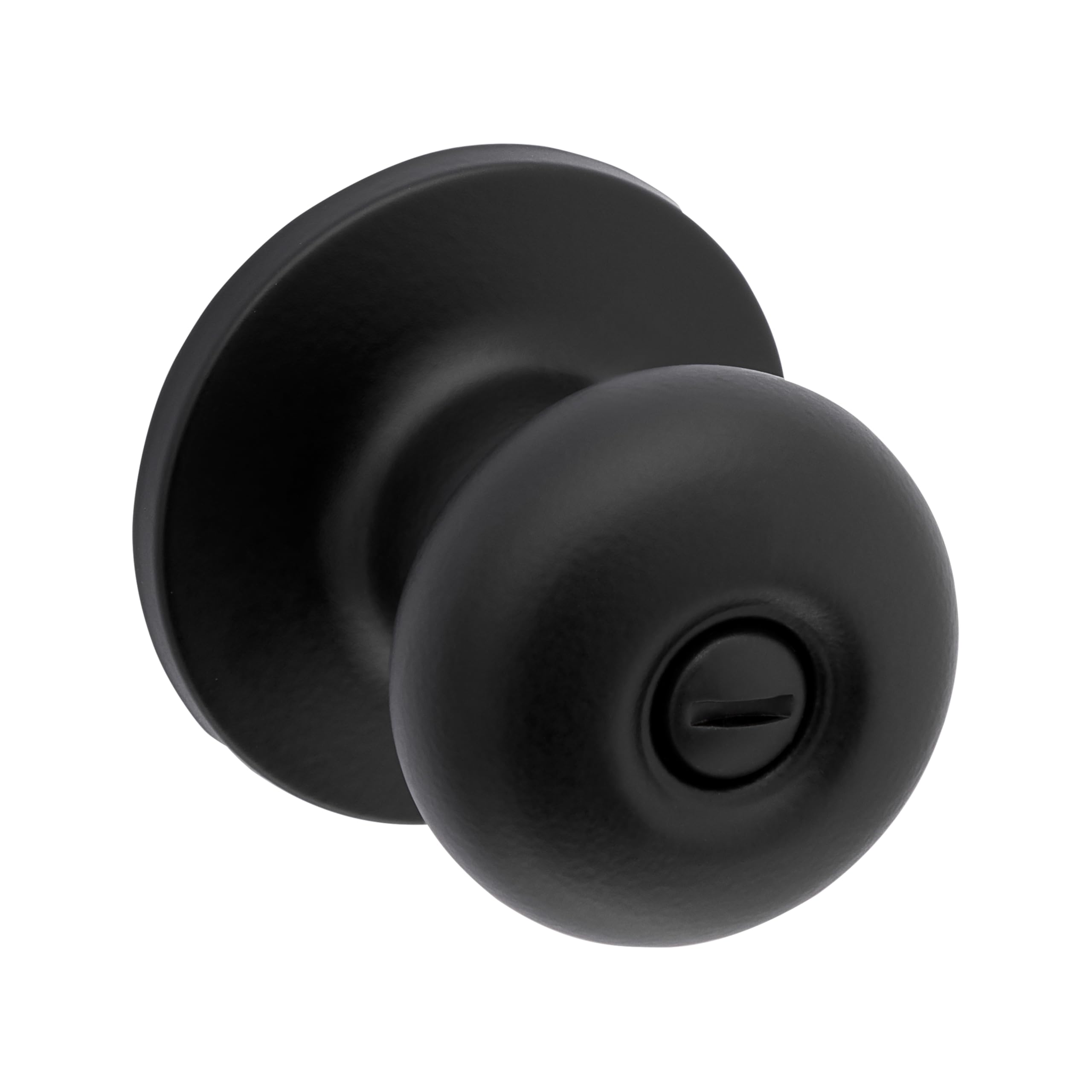 Safe Lock, Athens Knob, Privacy for Bedroom or Bathroom, Matte Black Finish