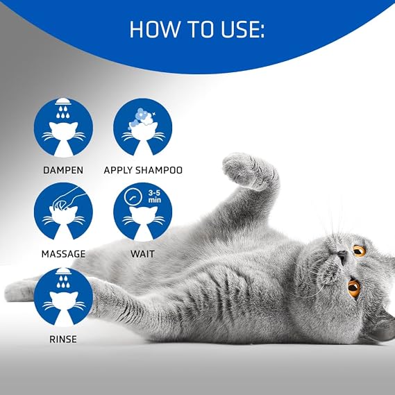 Artero 4Cats Cat Shampoo for All Breeds 10.1 fl oz (300 ml)