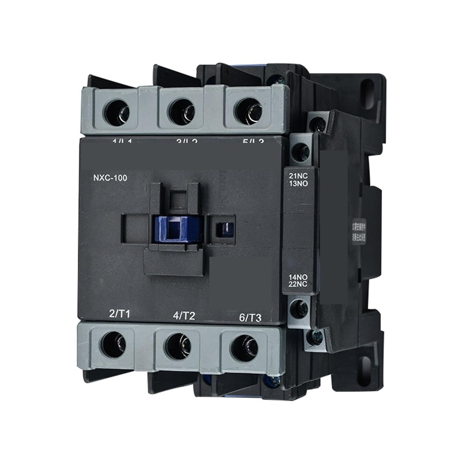 Contacteur NXC-100 100A triphasé avec bobine AC 36V rail DIN 1NO 1NC
