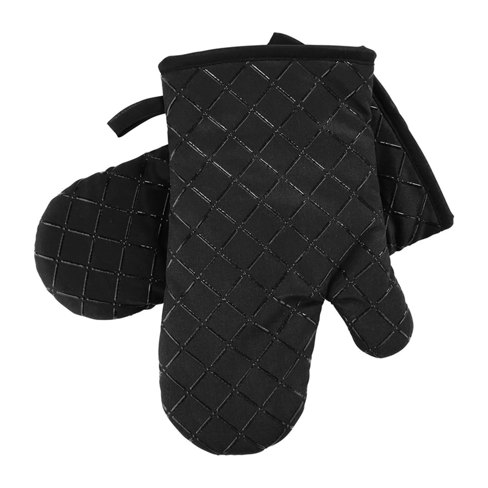 Rękawice kuchenne Antypoślizgowe kuchenne rękawice kuchenne Żaroodporne rękawice kuchenne do gotowania, pieczenia, grillowania Potholder (D 28 x 18 cm)