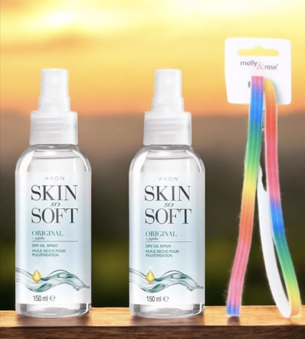 2 x Skin So Soft Original Dry Oil Spray with Citronella Which