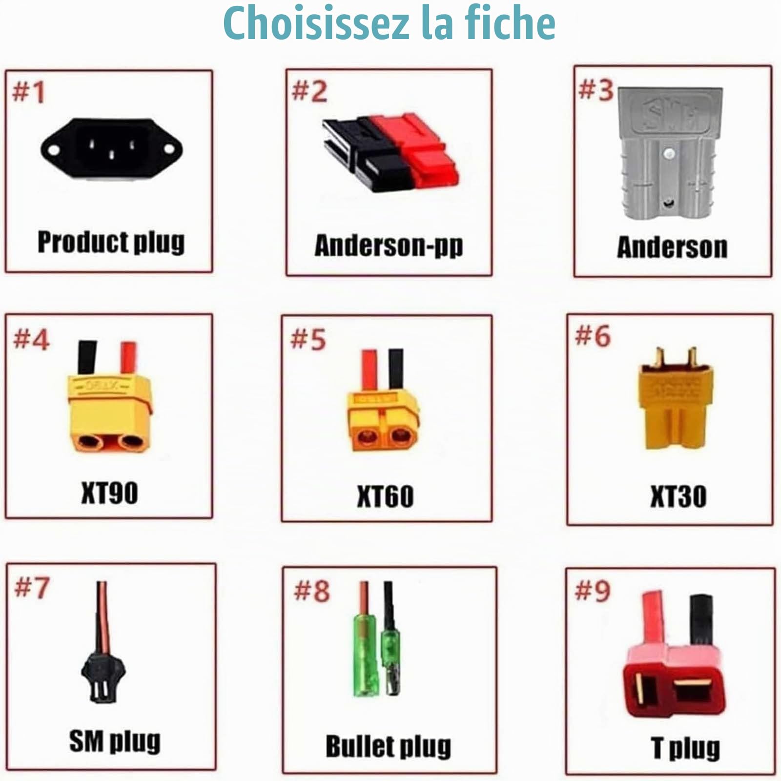 Batterie pour vélo électrique 48 V 60 Ah, Batterie Lithium pour Moteurs de vélo/Scooter électrique 1000 W, 750 W ou 500 W, avec BMS intégré et Chargeur 54,6 V 2 A.