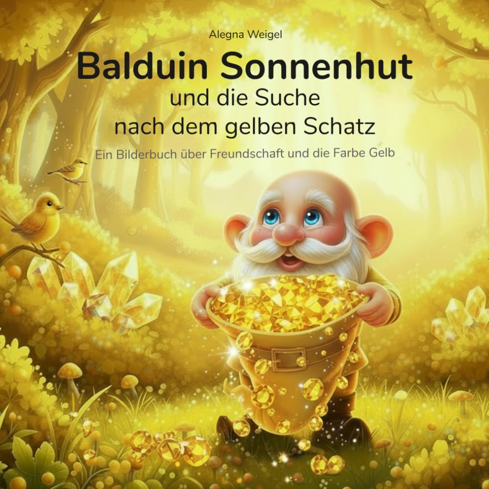 Balduin Sonnenhut und die Suche nach dem gelben Schatz: Ein Bilderbuch über Freundschaft und die Farbe Gelb