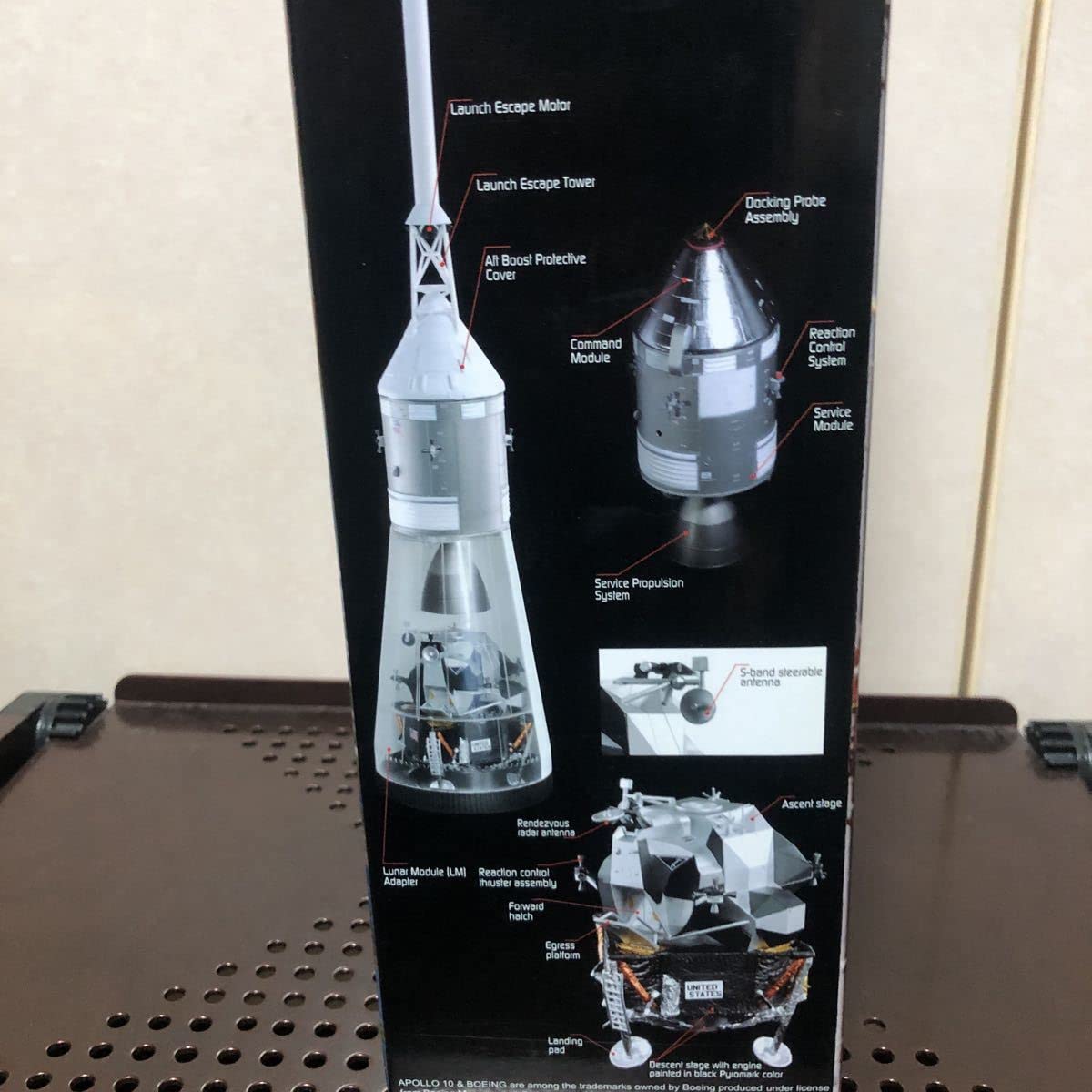 Apollo9 スペース ドラゴン ウイングス アポロ9 72 模型 NASA 【特典