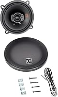 Vista 2 de Alphasonik 1 par de altavoces NS52 Neuron Series de 5.25" (300 vatios máximos para el par) 150 vatios máximos por altavoz, altavoz de audio