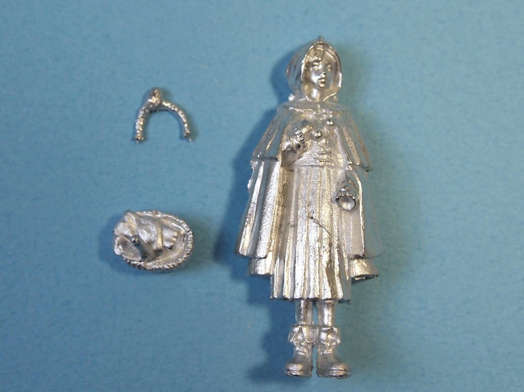 Amazon | オーロラモデル ミニチュアペイント「赤ずきん」 54 mm