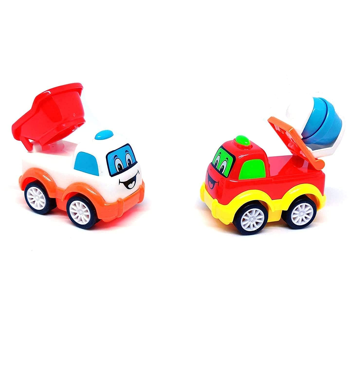MiniExplorer Unbreakable Pull Back Vehicles| Push and Go Crawling Toy for Kids & Children, Power Friction Cars for 3+ Years Old Boys|Girls - Set of 7,Multicolor — Amazon image 3