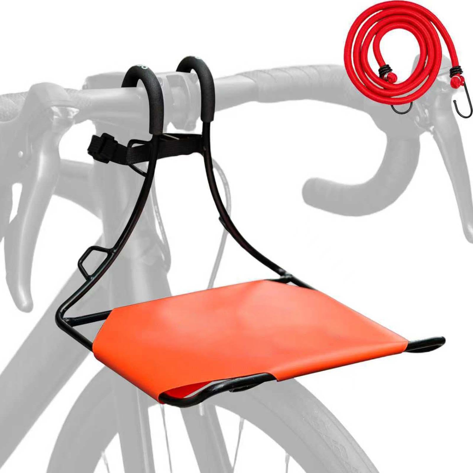 Portapacchi per bicicletta rimovibile, supporto per bicicletta regolabile, portabici per bicicletta, durevole, regolabile