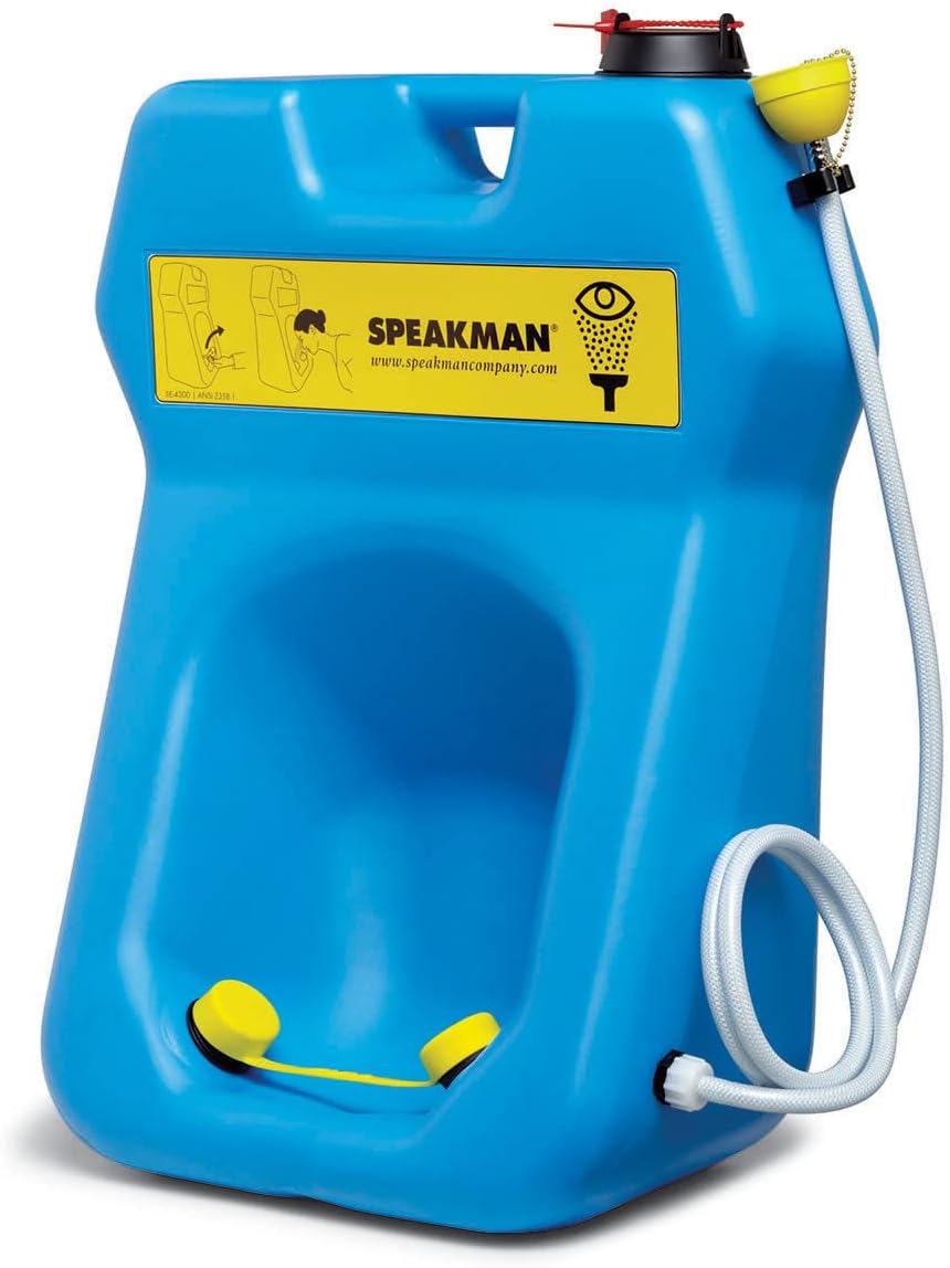 GravityFlo Emergency Portable Eye Wash Optional Accessory: Without Drench Hose