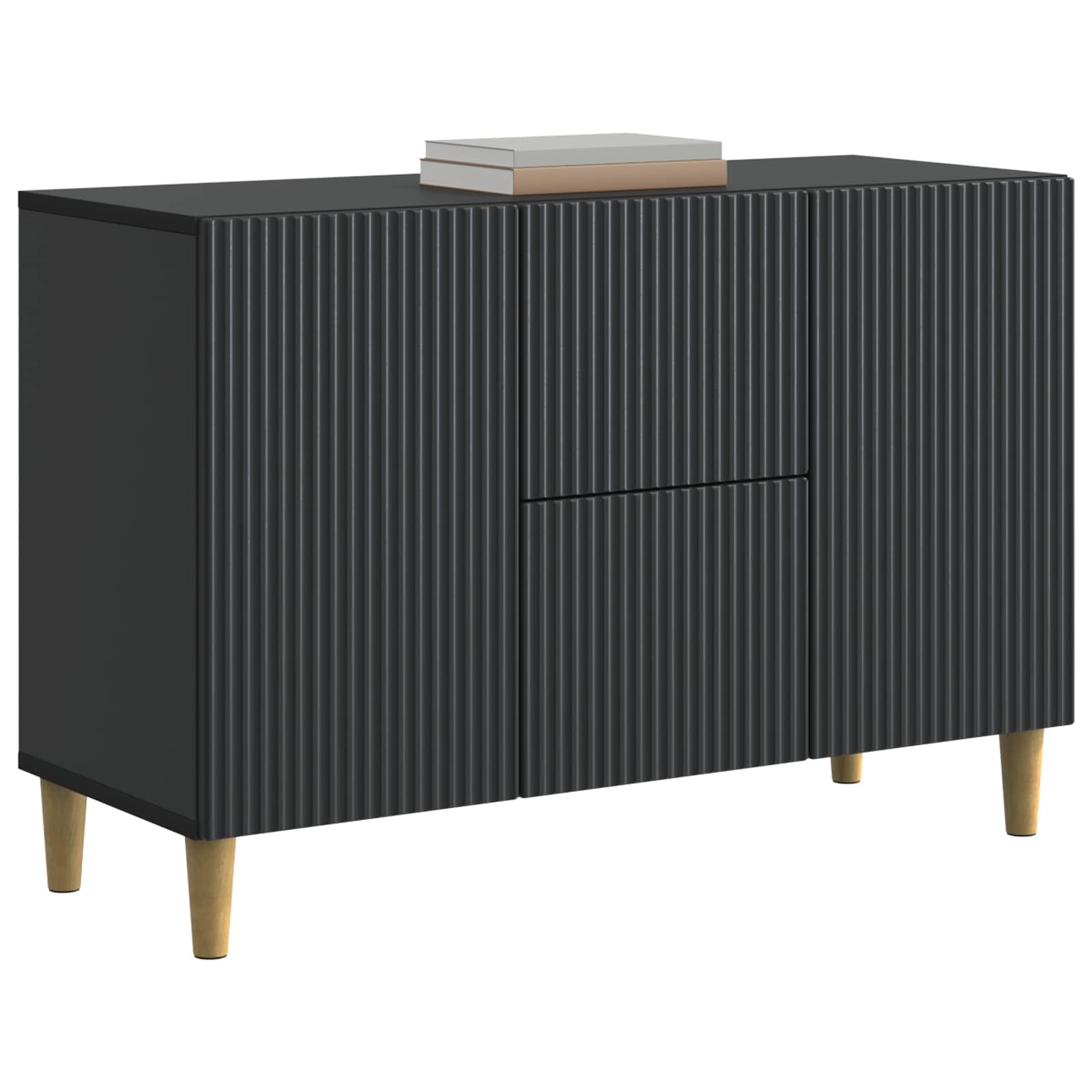 Madera Resistente Estilo Vintage Aparador Rectangular 89 x 34 5 x 60 cm